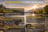 Goldwaschen in Deutschland – Wo kann man in Deutschland Gold finden?