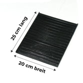 Goldfangmatte Omni-Catch aus Gummi, 25 cm lang, schwarz GoldSax