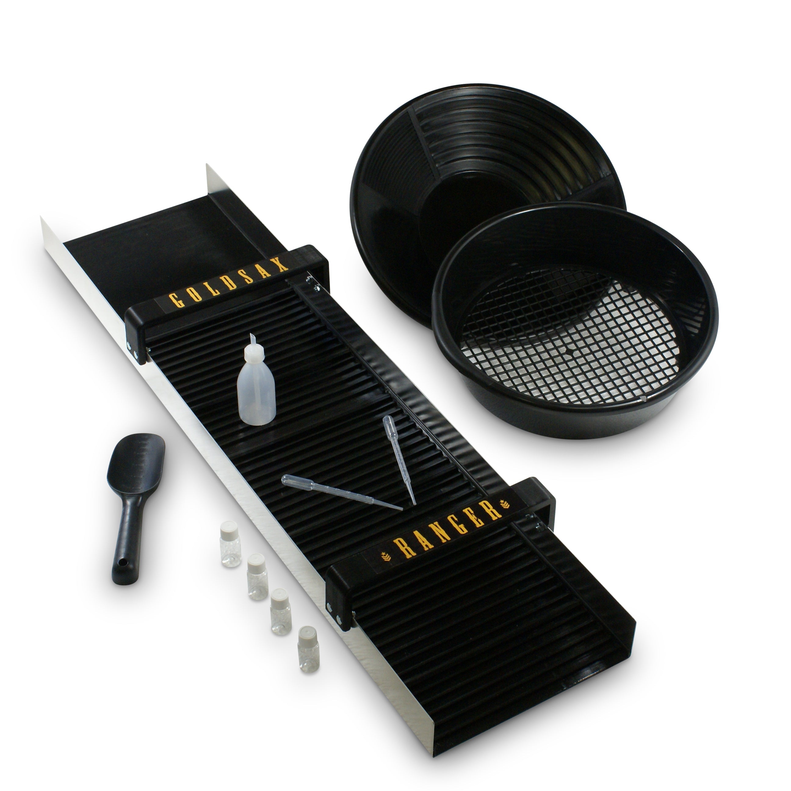 kannaway pure gold aufbewahrung Ranger 100 Goldwasch Set / Rinne, Pfanne, Sieb, Schaufel, – Goldsax Goldwaschen Color:grey Fruchtiges Rhabarberkompott zuckerfrei - wheel-size:27
