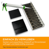 Goldfangmatte Omni-Catch aus Gummi, 25 cm lang, schwarz GoldSax