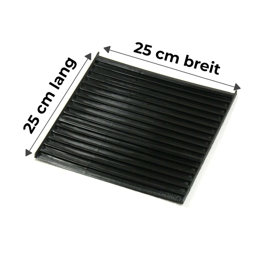 Goldfangmatte Omni-Catch aus Gummi, 25 cm lang, schwarz GoldSax