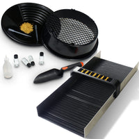 Ranger 60 Goldwasch Set, Rinne / Pfanne / Sieb / Schaufel / Aufbewahrung