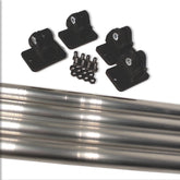 4 x Füße/Ständer für Goldwaschrinnen Höhenverstellbar GoldSax